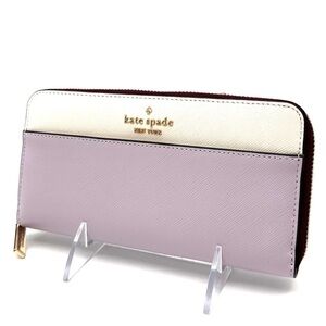 Kate Spade Leila Large Continental Wallet Lilac Moon (NWT)